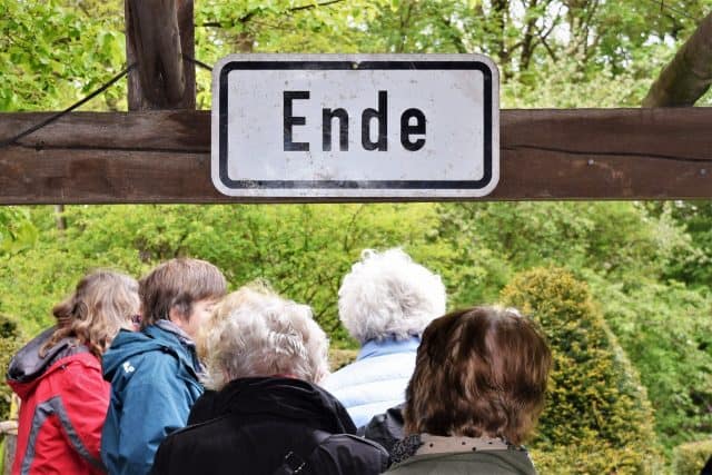 Ende Das Ende des Weges